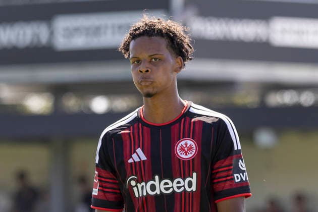 Fußball, 1. BL, Eintracht Frankfurt, Julian Etse erhält Profivertrag - Archivbilder