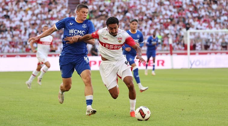 Fußball, Testspiel, VfB Stuttgart - FC Everton