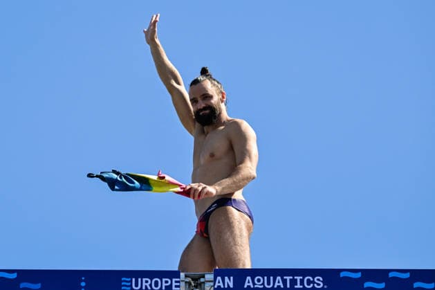 Schwimmen, EM in Paris, Wasserspringen, 20m