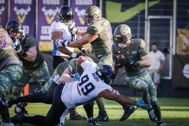 American Football, AFLE, Vienna Vikings - Panthers Wroclaw