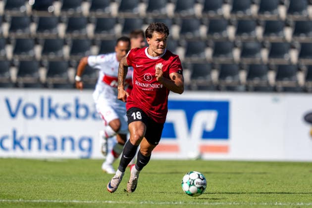 Fußball, 3. Liga, SG Sonnenhof Großaspach - Fortuna Köln