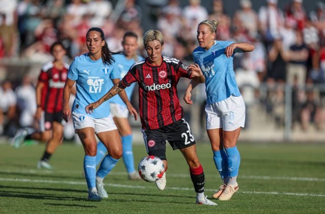 Fußball, Frauen, CL-Quali, Finale, Eintracht Frankfurt - Malmö FF