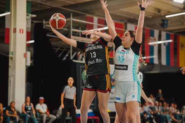 Basketball, Frauen, U18-EM, Slowenien - Deutschland