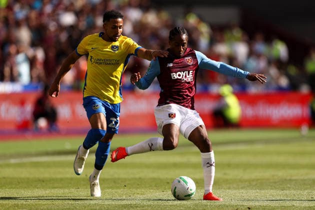Fußball, EFL Cup, West Ham United - FC Portsmouth