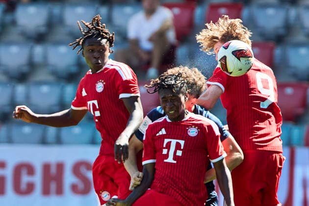 Fußball, DFB-Nachwuchsliga, U19, FC Bayern München - SpVgg Unterhaching