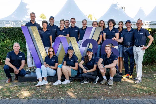 Pferdesport, FEI WM in Aachen, Fototermin