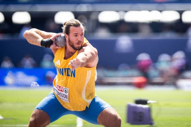Leichtathletik, EM in Birmingham, Männer, Kugelstoßen