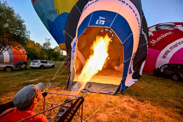 Ballonsport, Französische Meisterschaft in Marmande