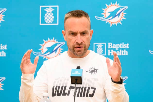 NFL, Miami Dolphins, Pressekonferenz