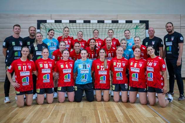 Handball, HBF, SV Union Halle-Neustadt, Mannschaftsshooting