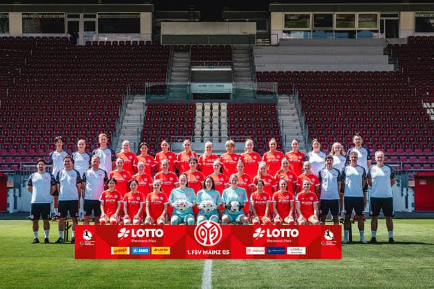 Fußball, Frauen, 1. BL, 1. FSV Mainz 05, Porträttermin 2026 2027