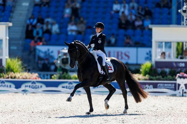 Pferdesport, WM in Aachen, Dressur