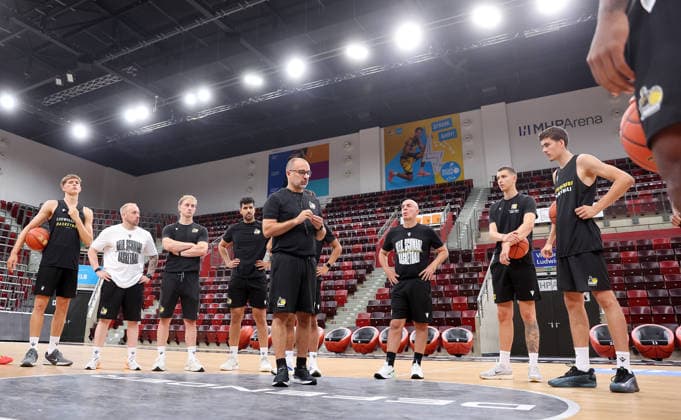 Basketball, BBL, MHP Riesen Ludwigsburg, Training