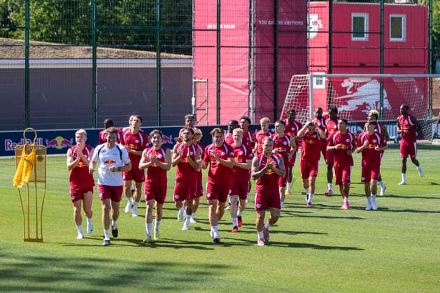 Fußball, 1. BL, RB Leipzig, Training