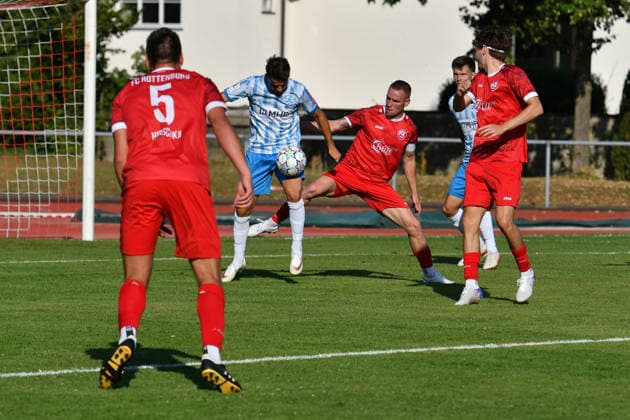 Fußball, Landespokal Württemberg, FC Rottenburg - Stuttgarter Kickers