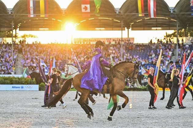 Pferdesport, WM in Aachen, Eröffnungsfeier