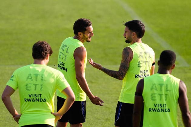 Fußball, Spanien, Atletico Madrid, Training