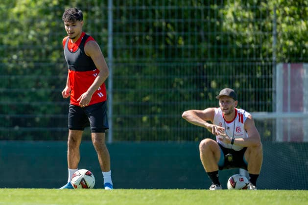 Fußball, RL Nordost, Hallescher FC, Training