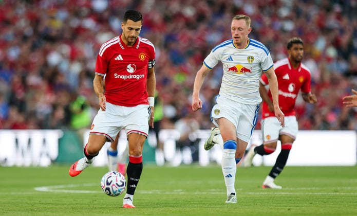Fußball, Testspiel, Manchester United - Leeds United