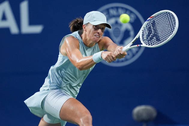 Tennis, WTA-Turnier in Toronto, Halbfinale, Swiatek - Switolina