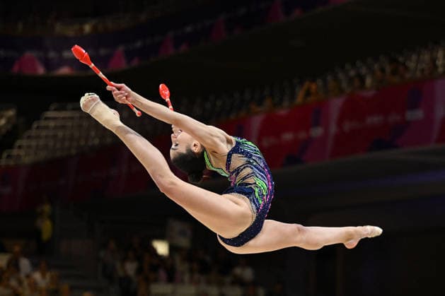 Rhythmische Sportgymnastik, RSG, WM in Frankfurt