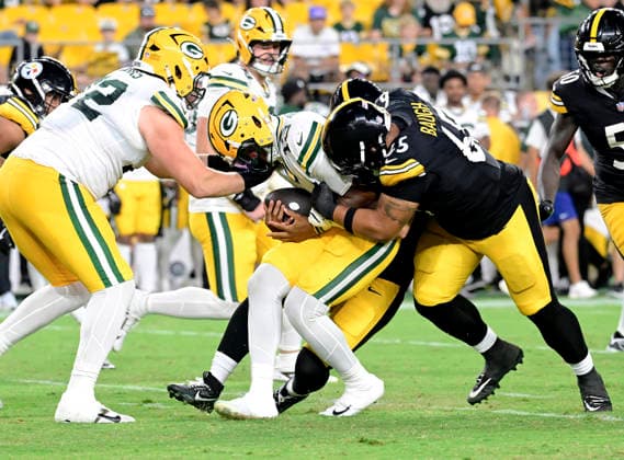 American Football, NFL, Preseason, Pittsburgh Steelers - Green Bay Packers