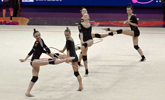 Rhythmische Sportgymnastik, RSG, WM in Frankfurt