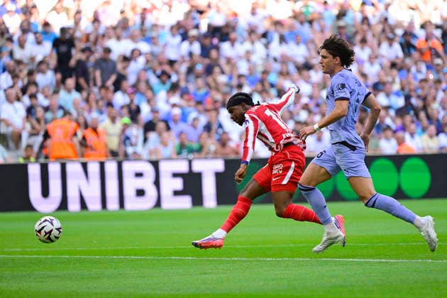 Fußball, Testspiel, Olympique Marseille - Atletico Madrid