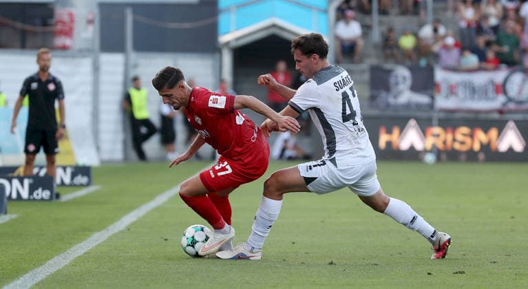 Fußball, 3. Liga, Würzburger Kickers - SV Wehen Wiesbaden