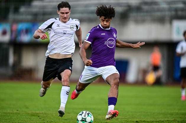 Fußball, RL Bayern, Wacker Burghausen - TSV Schwaben Augsburg