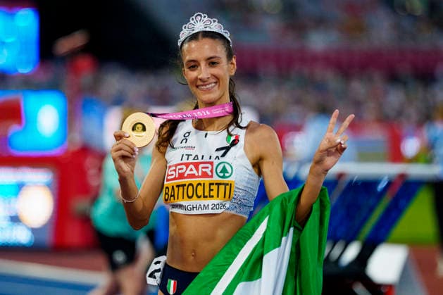Leichtathletik, EM in Birmingham, 10000m, Frauen, Europameisterin Nadia Battocletti
