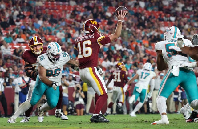 NFL, Preseason, Washington Commanders - Miami Dolphins