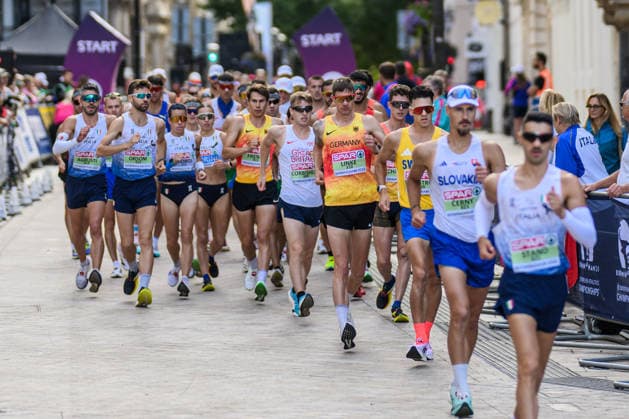 Leichtathletik, EM in Birmingham, Gehen