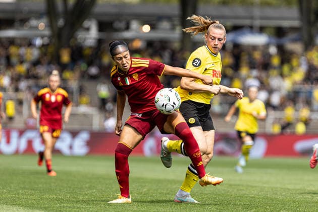 Fußball, Frauen, Testspiel, Borussia Dortmund - AS Rom