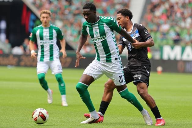 Fußball, Testspiel, SV Werder Bremen - AJ Auxerre