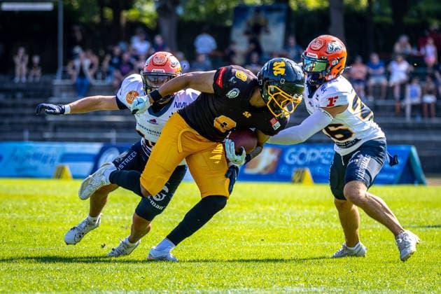 American Football, GFL, Munich Cowboys - Razorbacks Ravensburg