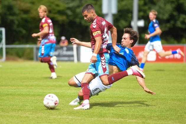 Fußball, RL Nord, SC Weiche Flensburg 08 - SSV Jeddeloh II