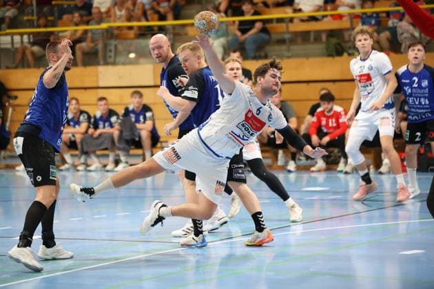 Handball, Testspiel, VfL Lübeck-Schwartau - Grindstedt GIF