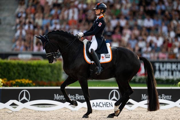 Pferdesport, WM in Aachen, Dressur