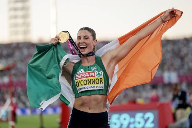 Leichtathletik, EM in Birmingham, Frauen, Siebenkampf, Europameisterin Kate O Connor