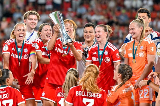 Fußball, Frauen, Supercup, Sieger FC Bayern München