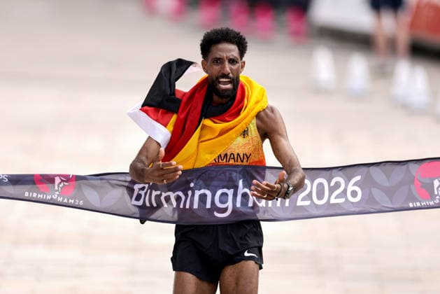 Leichtathletik, EM in Birmingham, Marathon, Männer, Europameister Amanal Petros