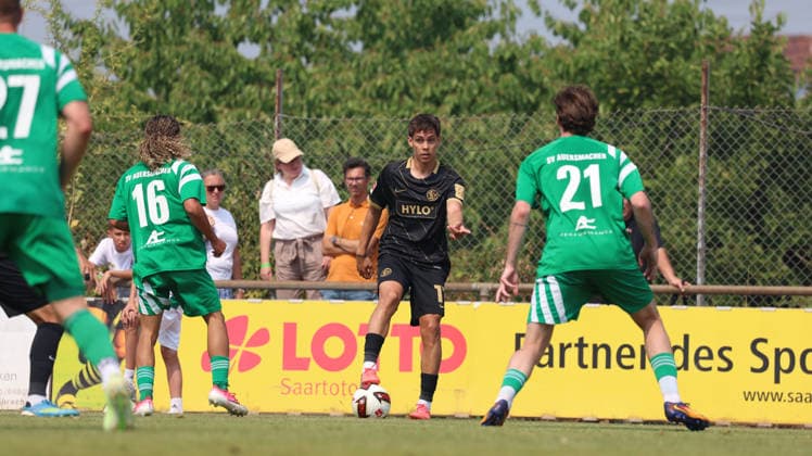 Fußball, Testspiel, SV Auersmacher - SV Elversberg