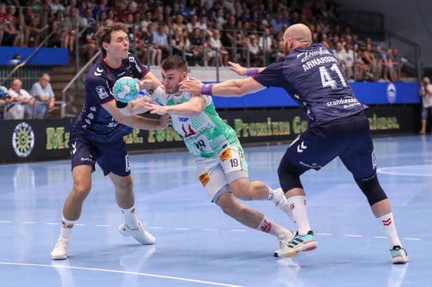 Handball, Wartburg Cup, Testspiel, SC Magdeburg - SG Flensburg-Handewitt