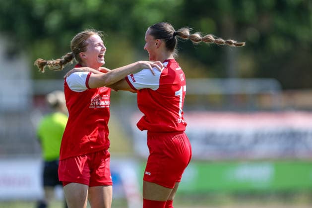 Fußball, Frauen, DFB-Pokal, Play-Offs, Wormatia Worms - SV Eutingen