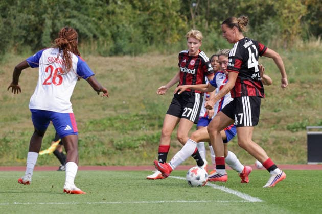 Fußball, Frauen, Testspiel, Olympique Lyon - Eintracht Frankfurt
