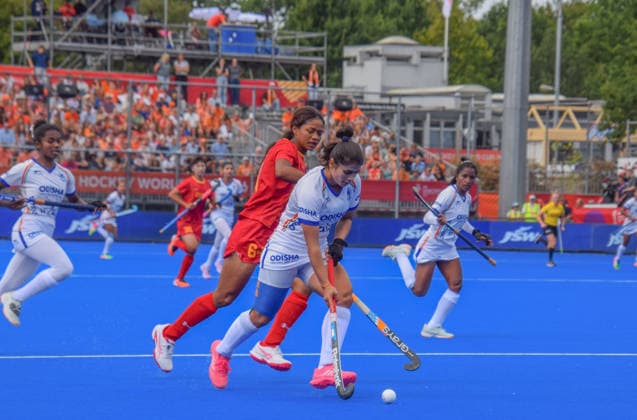 Feldhockey, Frauen, FIH WM, China - Indien
