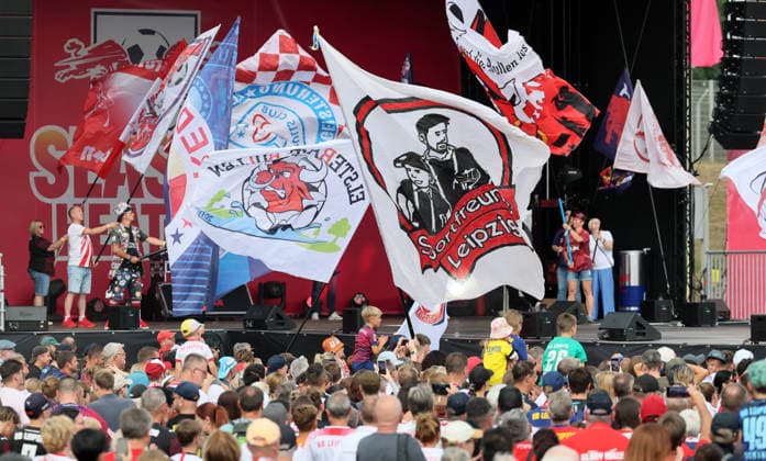 Fußball, 1. BL, RB Leipzig, Saisoneröffnung
