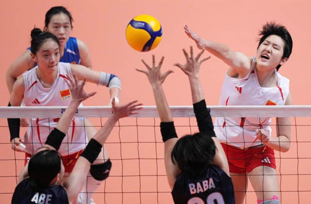 Volleyball, Frauen, Asienmeisterschaft, China - Japan