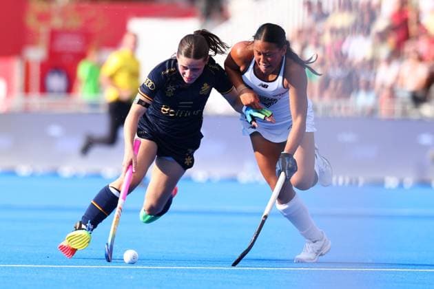 Feldhockey, Frauen, FIH WM, Belgien - Neuseeland